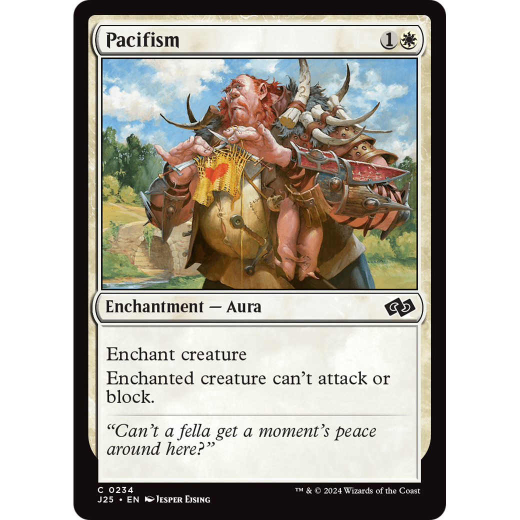 Pacifism (J25-234) - Foundations Jumpstart