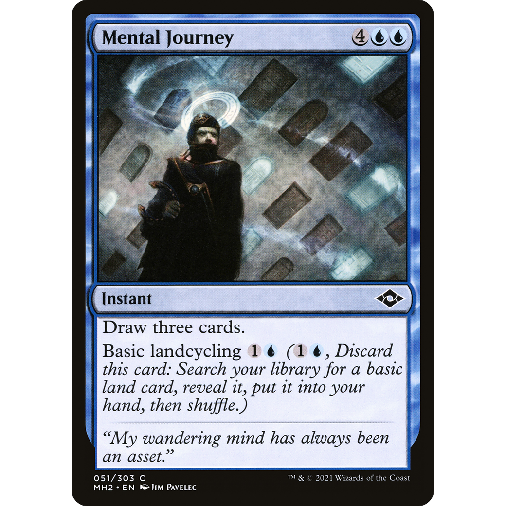Mental Journey (MH2-051) - Modern Horizons 2 Foil