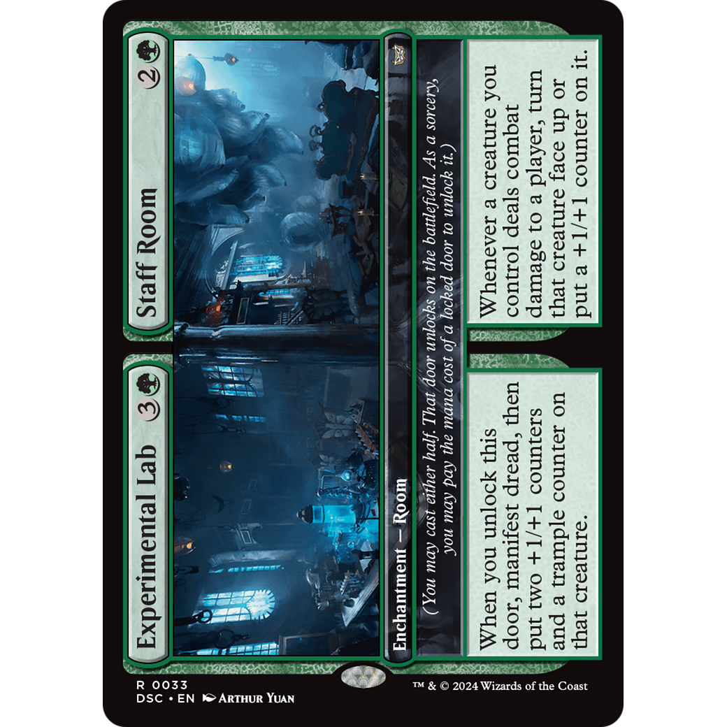 Experimental Lab // Staff Room (DSC-033) - Duskmourn: House of Horror Commander