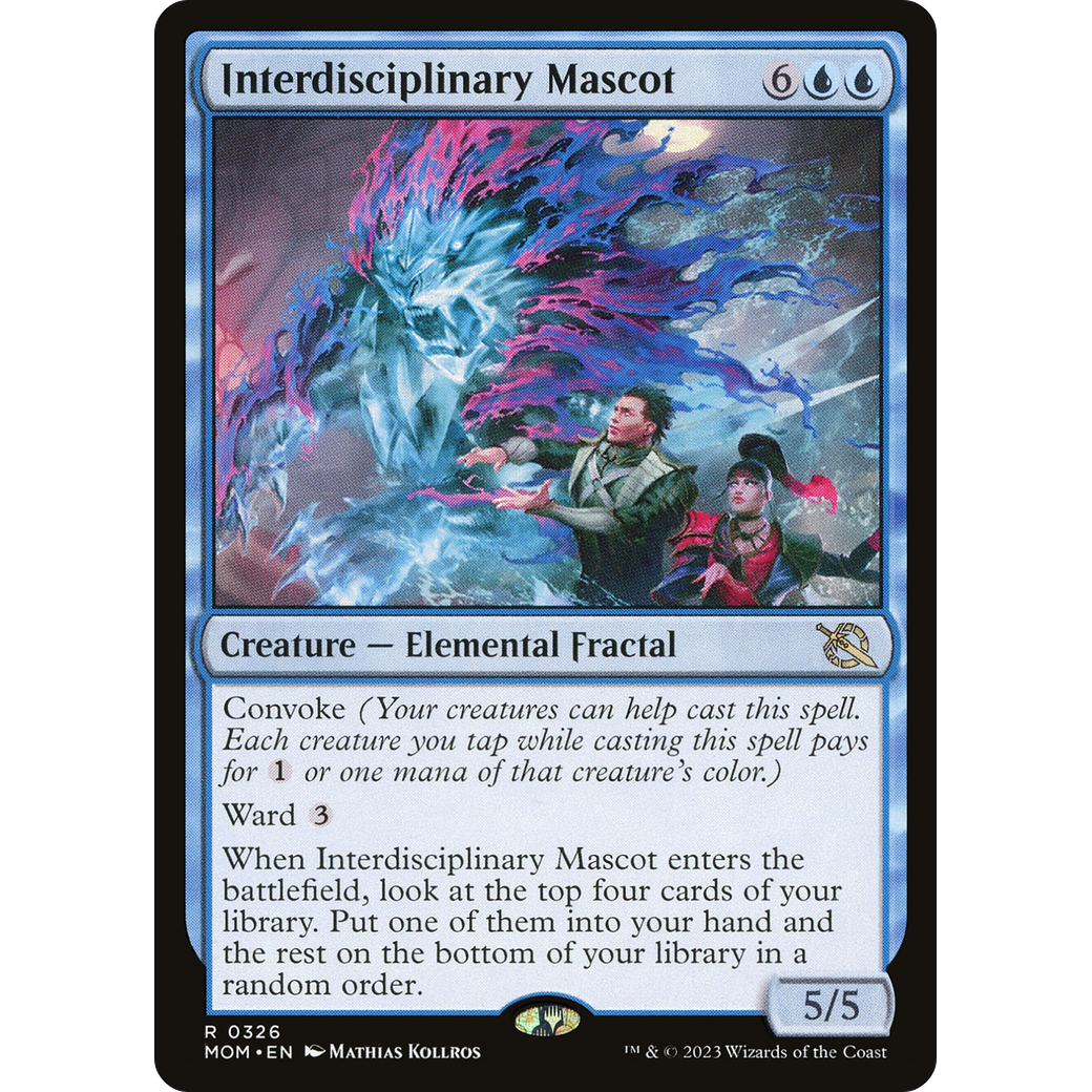 Interdisciplinary Mascot (MOM-326) - March of the Machine Foil