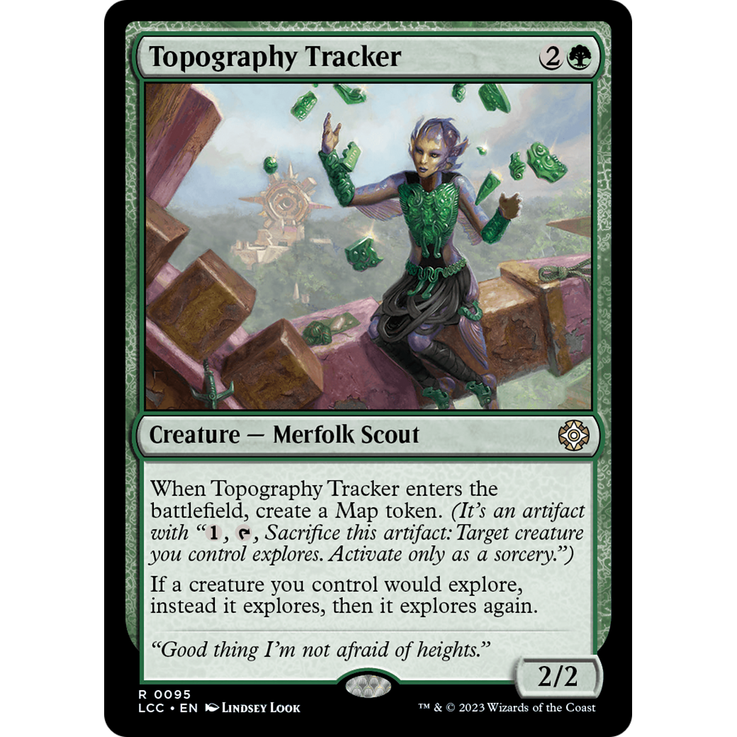 Topography Tracker (LCC-095) - The Lost Caverns of Ixalan Commander