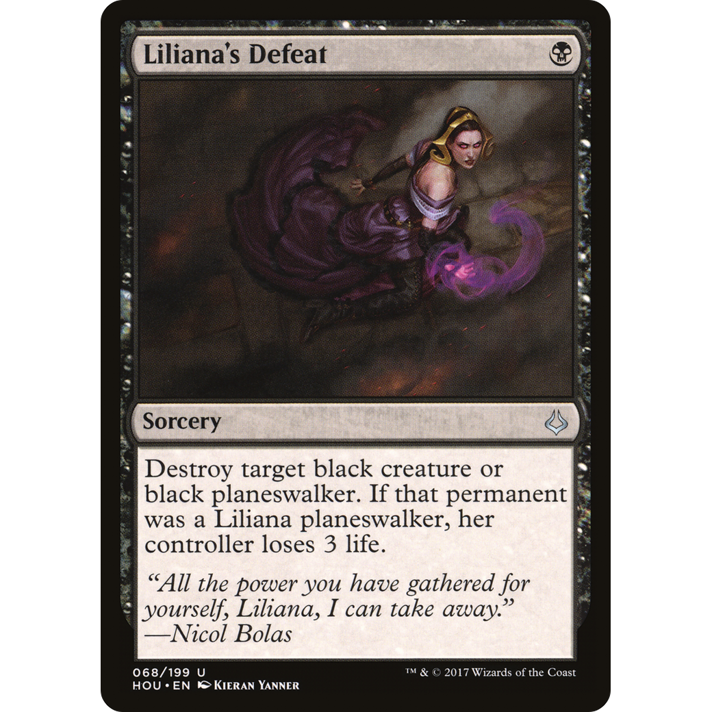 Liliana's Defeat (HOU-068) - Hour of Devastation