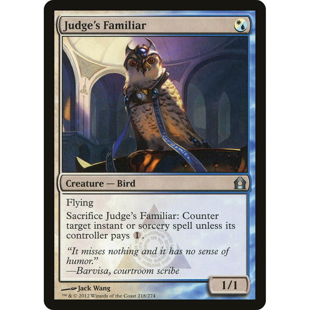 Judge's Familiar (RTR-218) - Return to Ravnica Foil