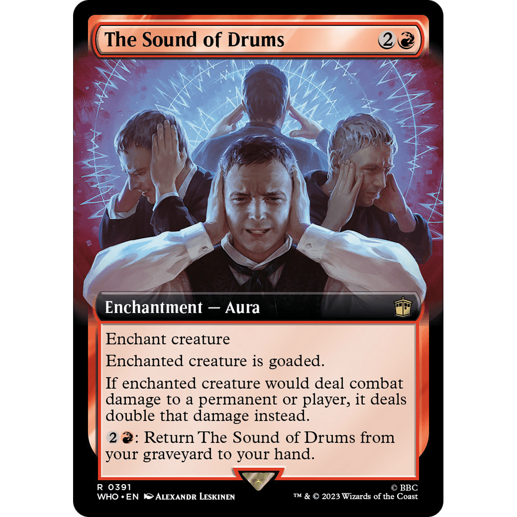 The Sound of Drums (Extended Art) (WHO-391) - Doctor Who: (Extended Art)