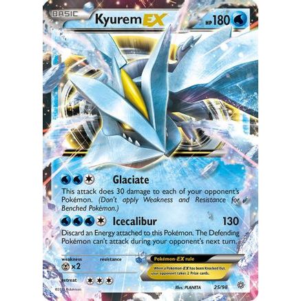 Kyurem EX 25/98 - XY  Ancient Origins Holofoil
