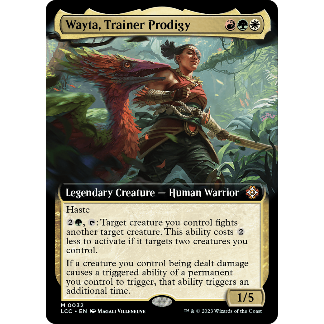 Wayta, Trainer Prodigy (LCC-032) - The Lost Caverns of Ixalan Commander: (Extended Art)