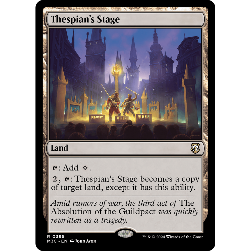 Thespian's Stage (M3C-395) - Modern Horizons 3 Commander Foil