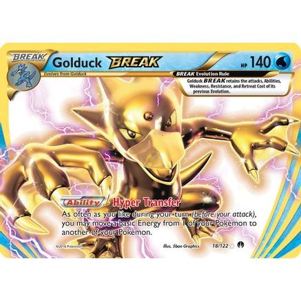 Golduck BREAK 18/122 - XY  BREAKpoint Holofoil