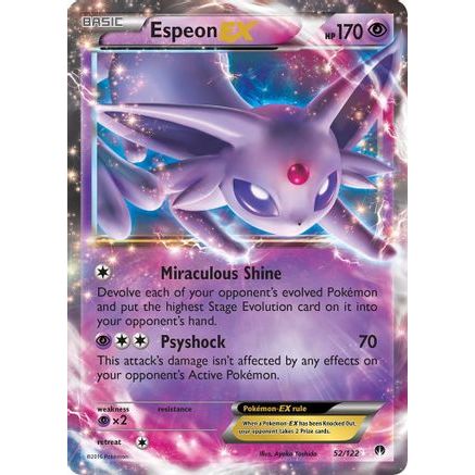 Espeon EX 52/122 - XY  BREAKpoint Holofoil
