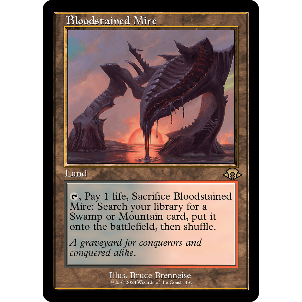 Bloodstained Mire (MH3-435) - Modern Horizons 3 Foil