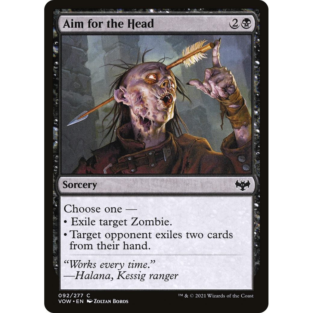 Aim for the Head (VOW-092) - Innistrad: Crimson Vow