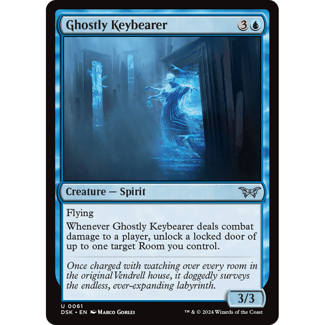 Ghostly Keybearer (DSK-061) - Duskmourn: House of Horror