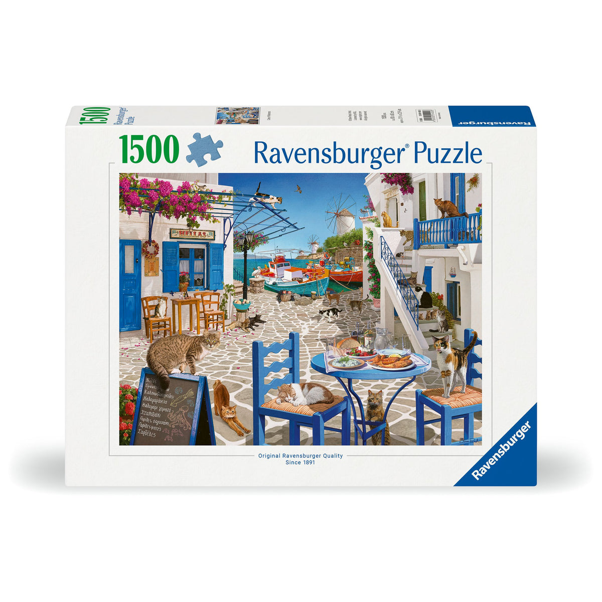 Cats of Mykonos 1500 Pc Puzzle