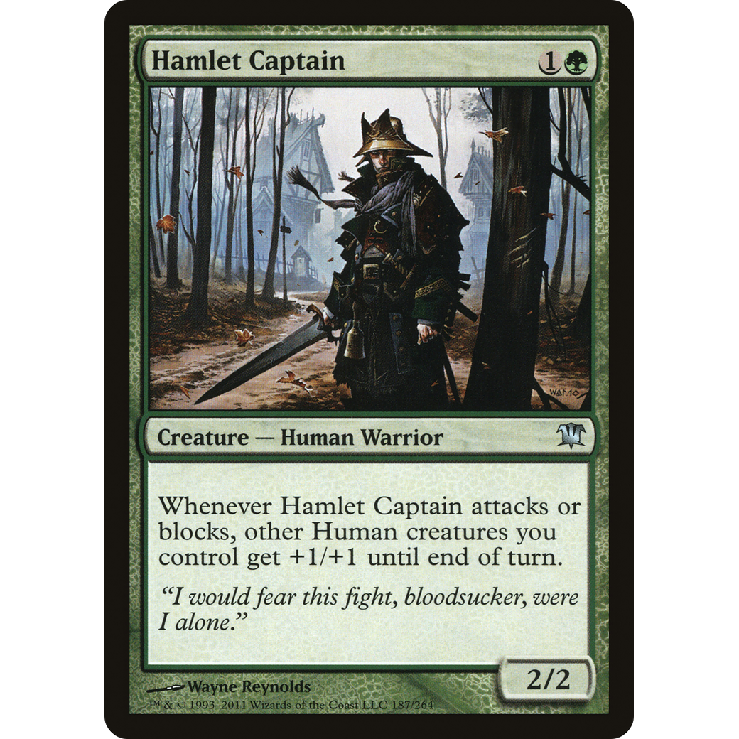 Hamlet Captain (ISD-187) - Innistrad Foil