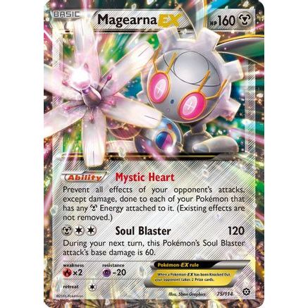 Magearna EX 75/114 - XY  Steam Siege Holofoil