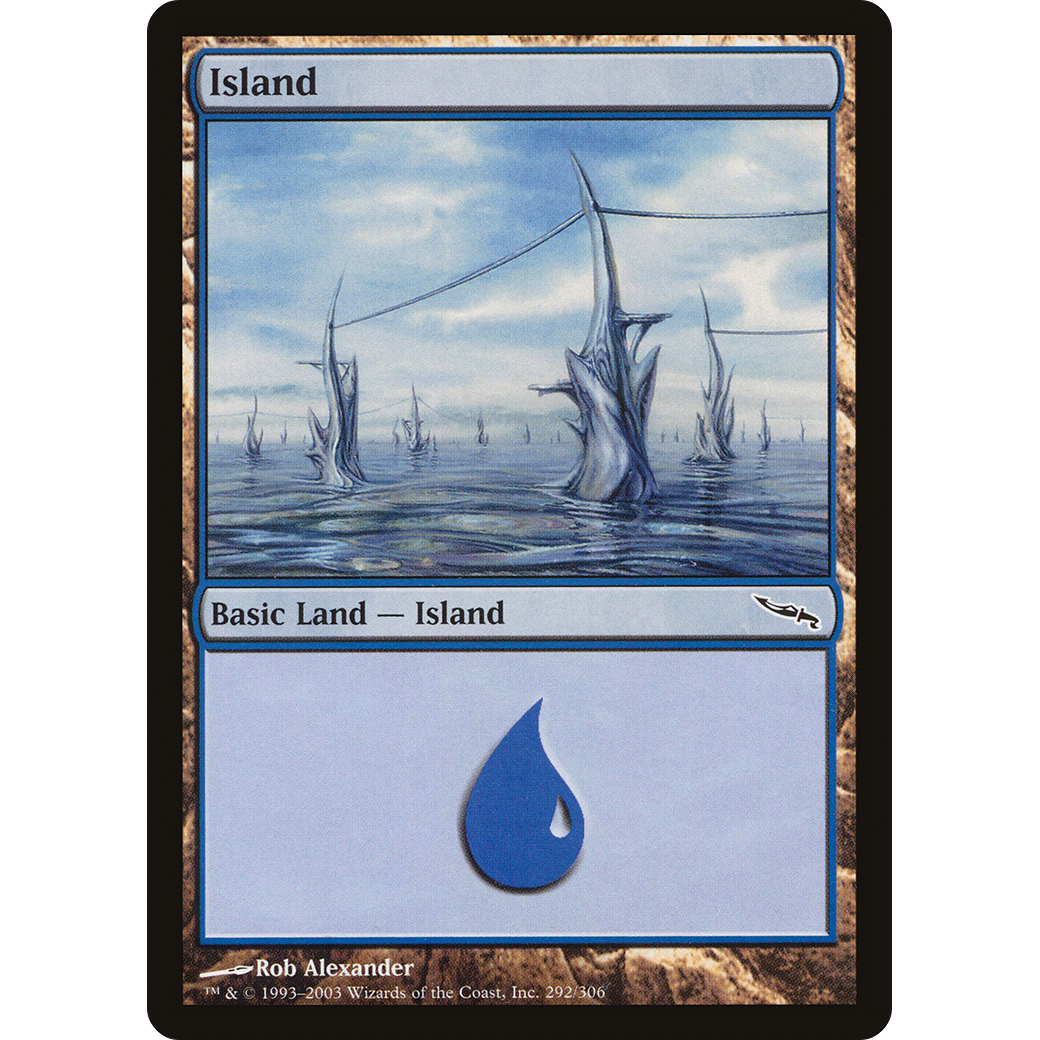 Island (292) (MRD-292) - Mirrodin