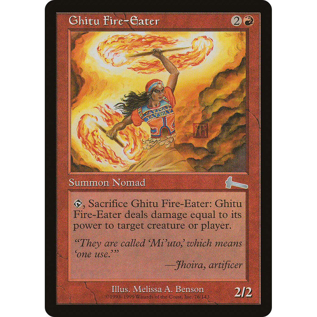 Ghitu Fire-Eater (ULG-076) - Urza's Legacy