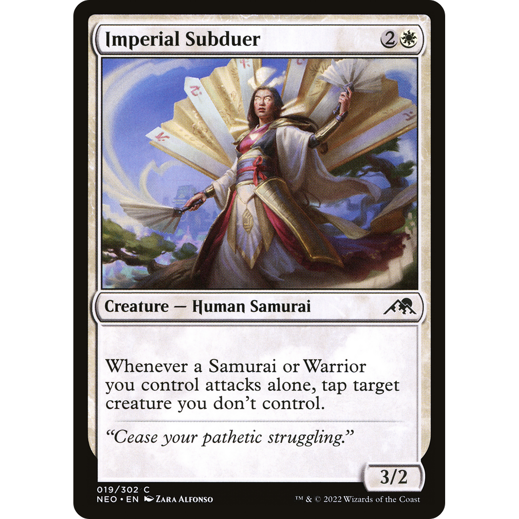 Imperial Subduer (NEO-019) - Kamigawa: Neon Dynasty