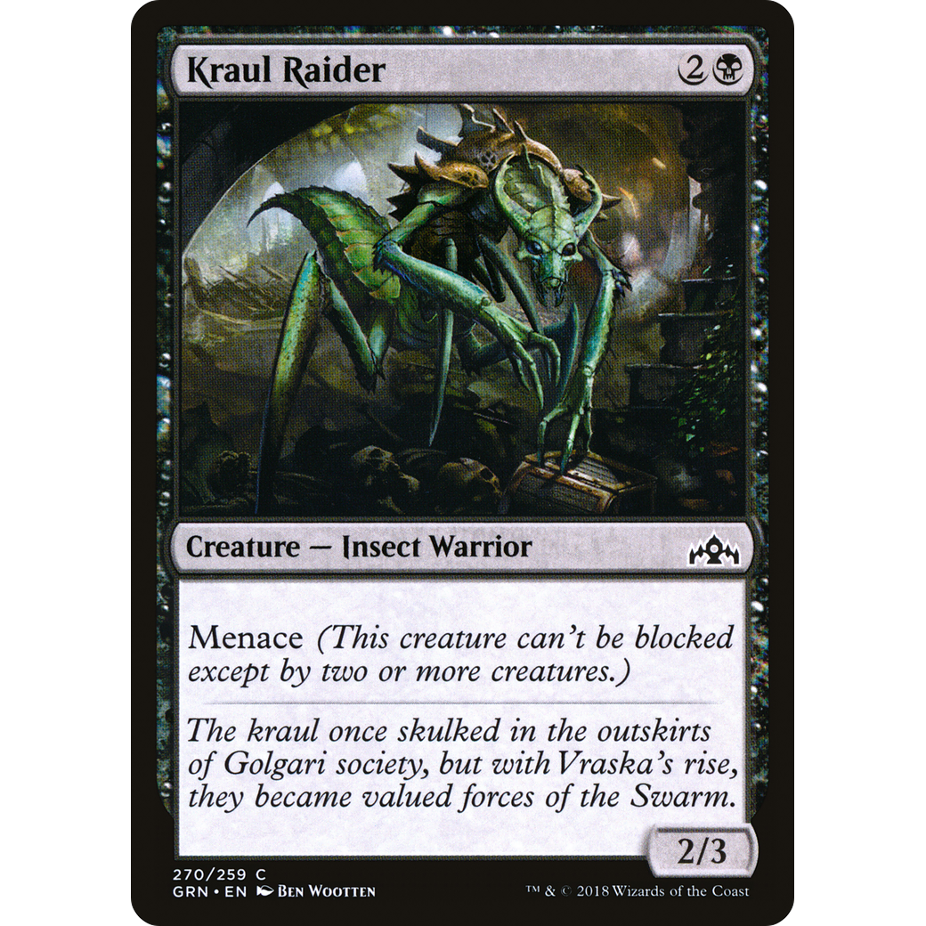Kraul Raider (GRN-270) - Guilds of Ravnica
