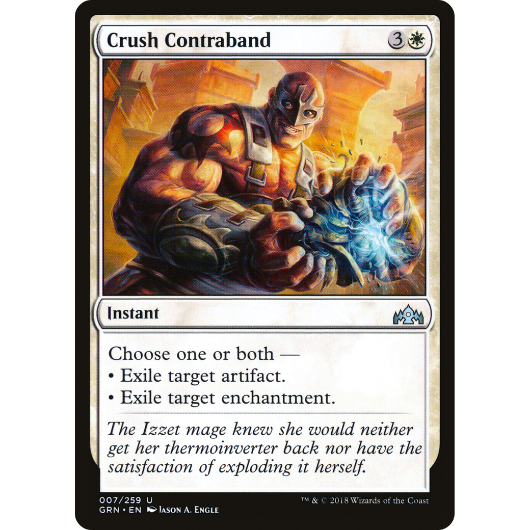 Crush Contraband (GRN-007) - Guilds of Ravnica Foil