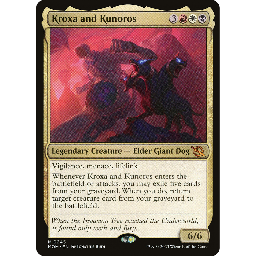 Kroxa and Kunoros (MOM-245) - March of the Machine