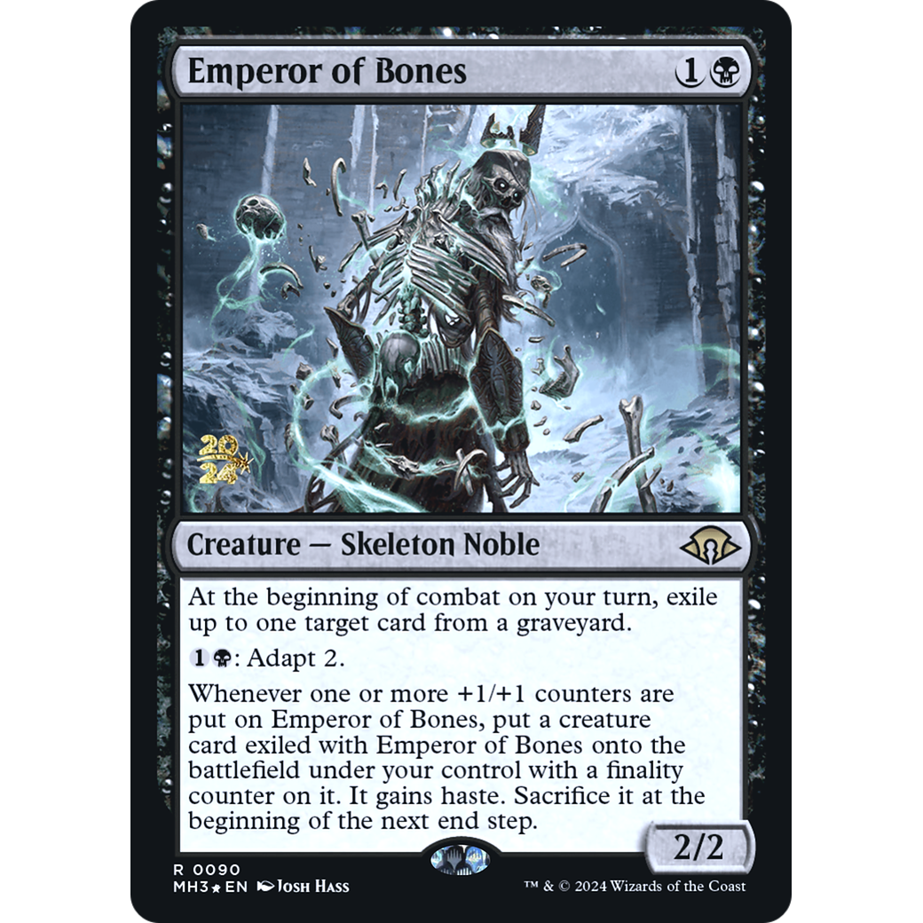 Emperor of Bones (PRE-90S) - Modern Horizons 3 Promos Foil