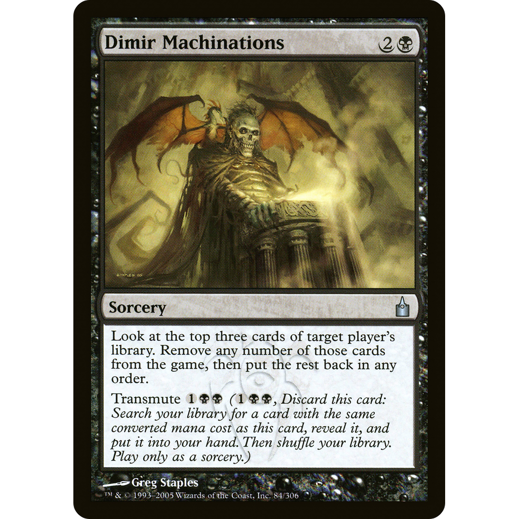 Dimir Machinations (RAV-084) - Ravnica: City of Guilds