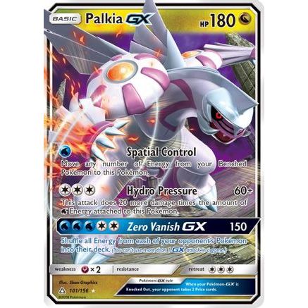 Palkia GX 101/156 - SM  Ultra Prism Holofoil