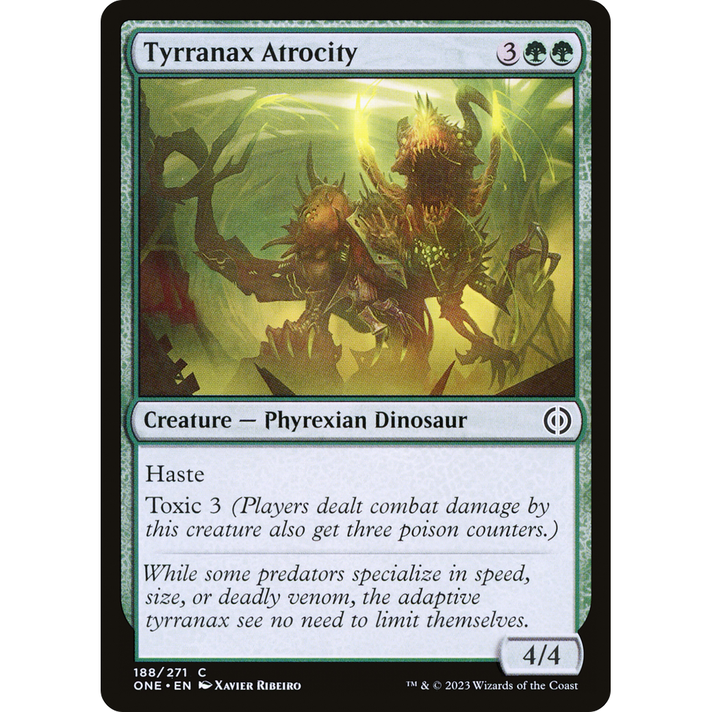 Tyrranax Atrocity (ONE-188) - Phyrexia: All Will Be One