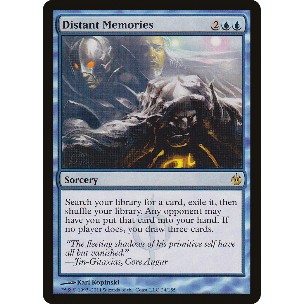 Distant Memories (MBS-024) - Mirrodin Besieged