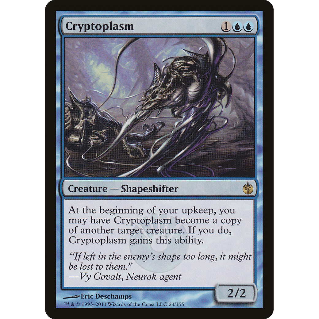 Cryptoplasm (MBS-023) - Mirrodin Besieged Foil