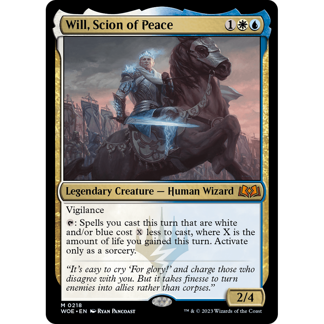 Will, Scion of Peace (WOE-218) - Wilds of Eldraine