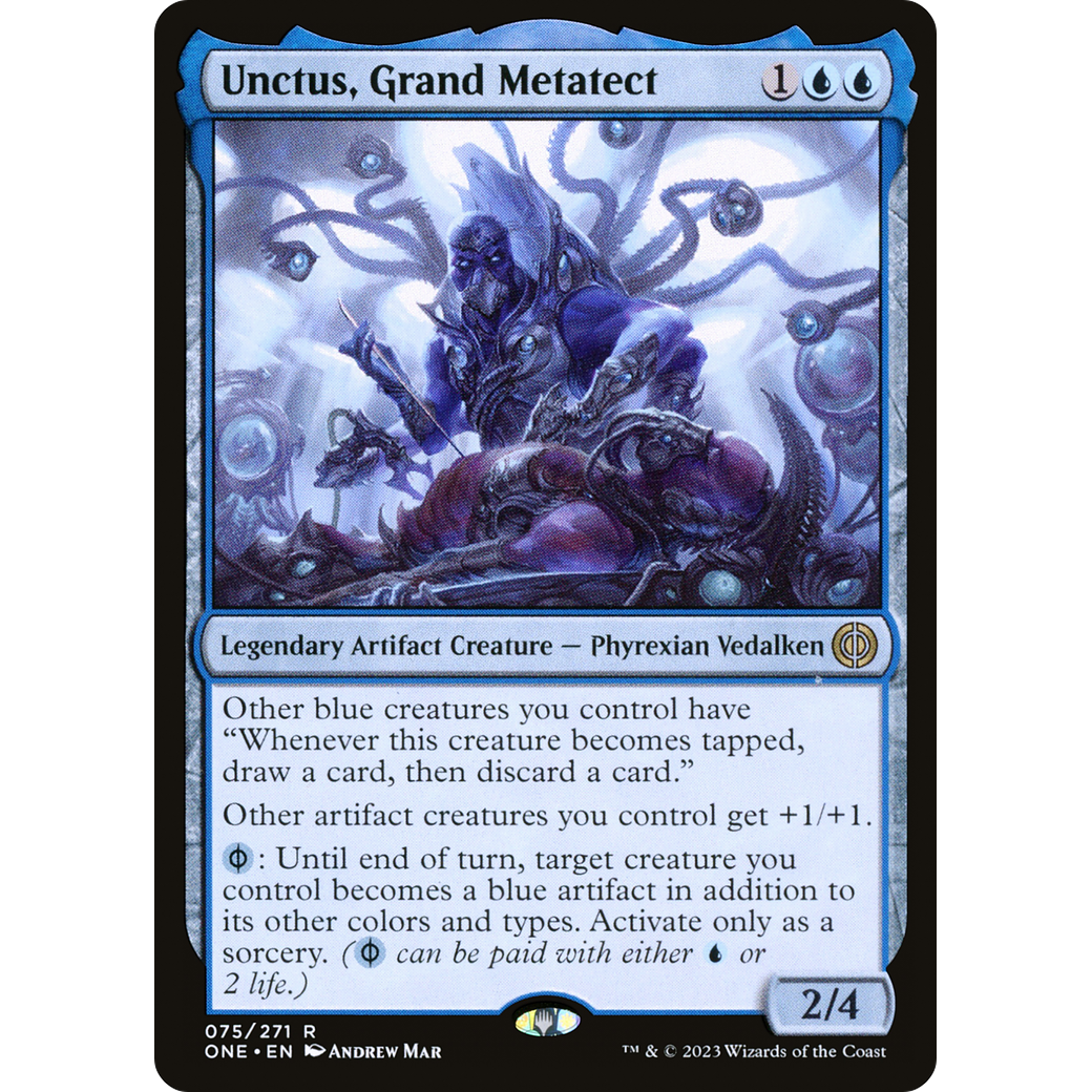 Unctus, Grand Metatect (ONE-075) - Phyrexia: All Will Be One