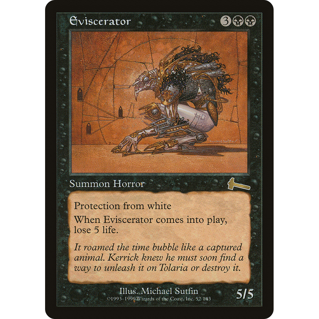 Eviscerator (ULG-052) - Urza's Legacy Foil