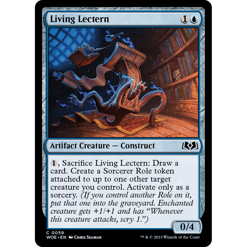 Living Lectern (WOE-059) - Wilds of Eldraine Foil