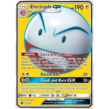 Electrode GX (Full Art) 155/168 - SM  Celestial Storm Holofoil