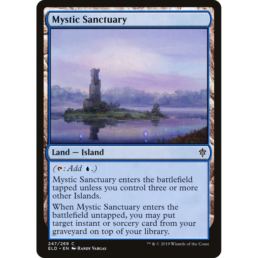 Mystic Sanctuary (ELD-247) - Throne of Eldraine Foil