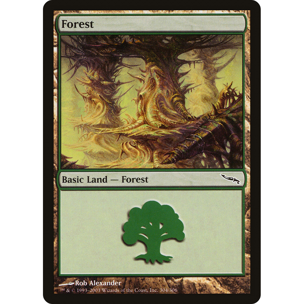 Forest (304) (MRD-304) - Mirrodin