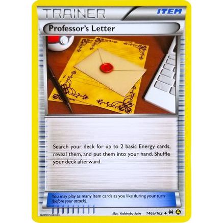 Professor's Letter - 146a/162 146a/162 - Alternate Art Promos