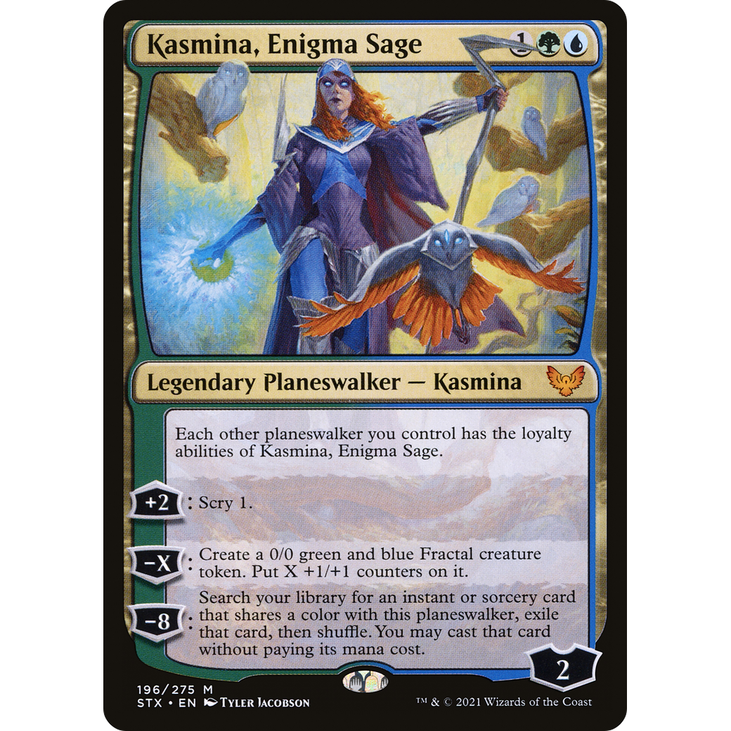 Kasmina, Enigma Sage (STX-196) - Strixhaven: School of Mages