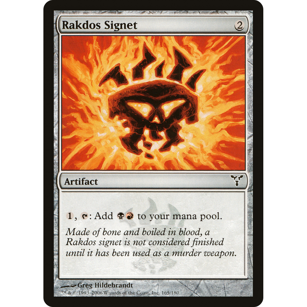 Rakdos Signet (DIS-165) - Dissension