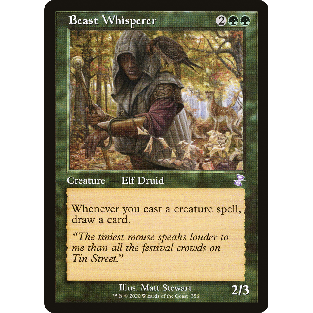 Beast Whisperer (TSR-356) - Time Spiral Remastered Foil