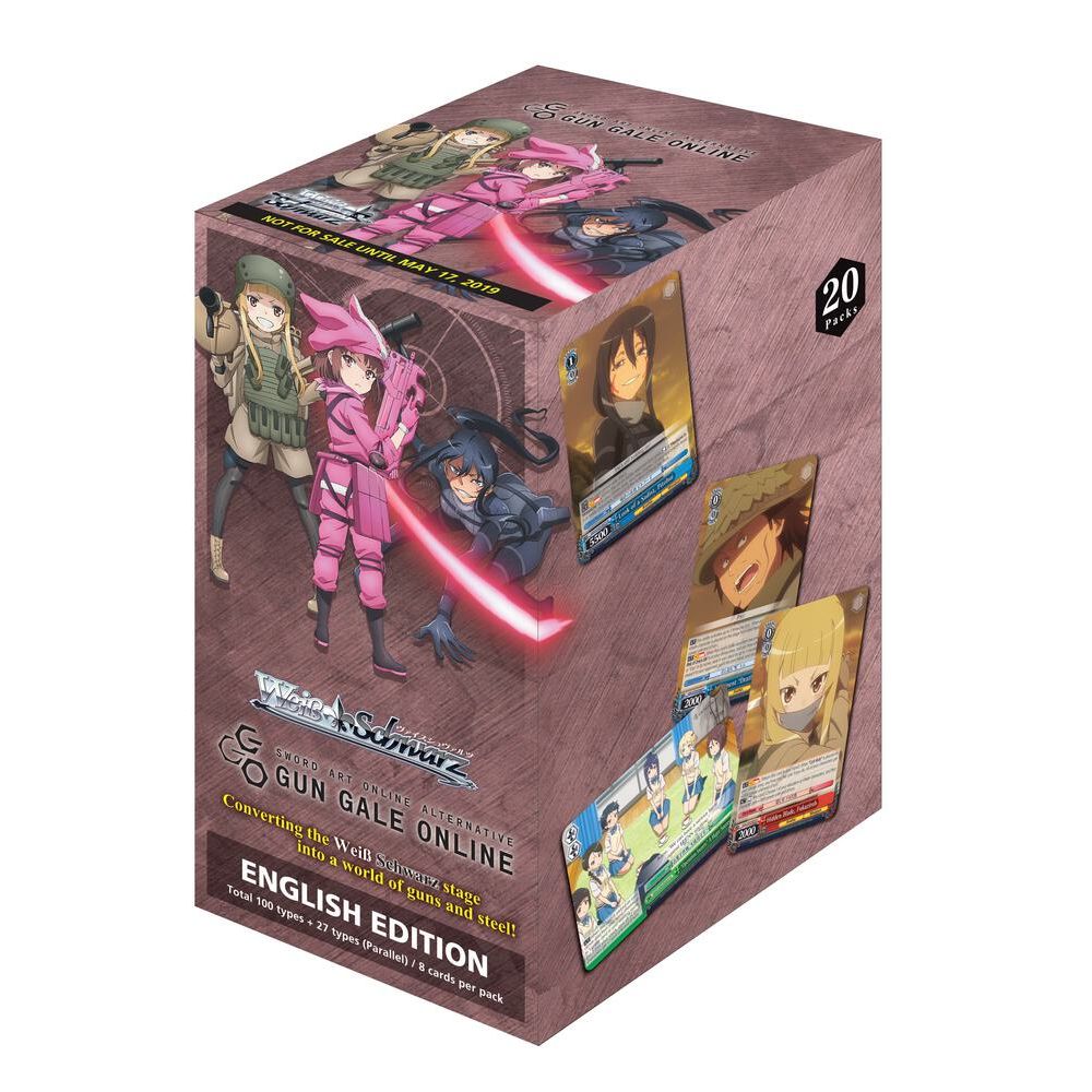Weiss Schwarz: Sword Art Online Alternative: Gun Gale Online Booster Box (Reprint)