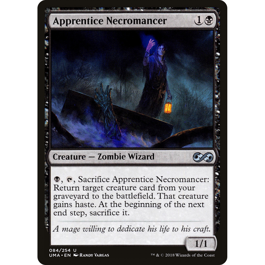 Apprentice Necromancer (UMA-084) - Ultimate Masters Foil
