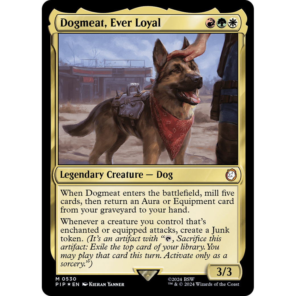 Dogmeat, Ever Loyal (PIP-530) - Fallout Foil
