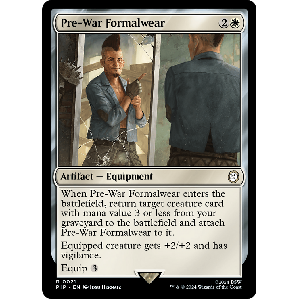 Pre-War Formalwear (PIP-021) - Fallout Foil