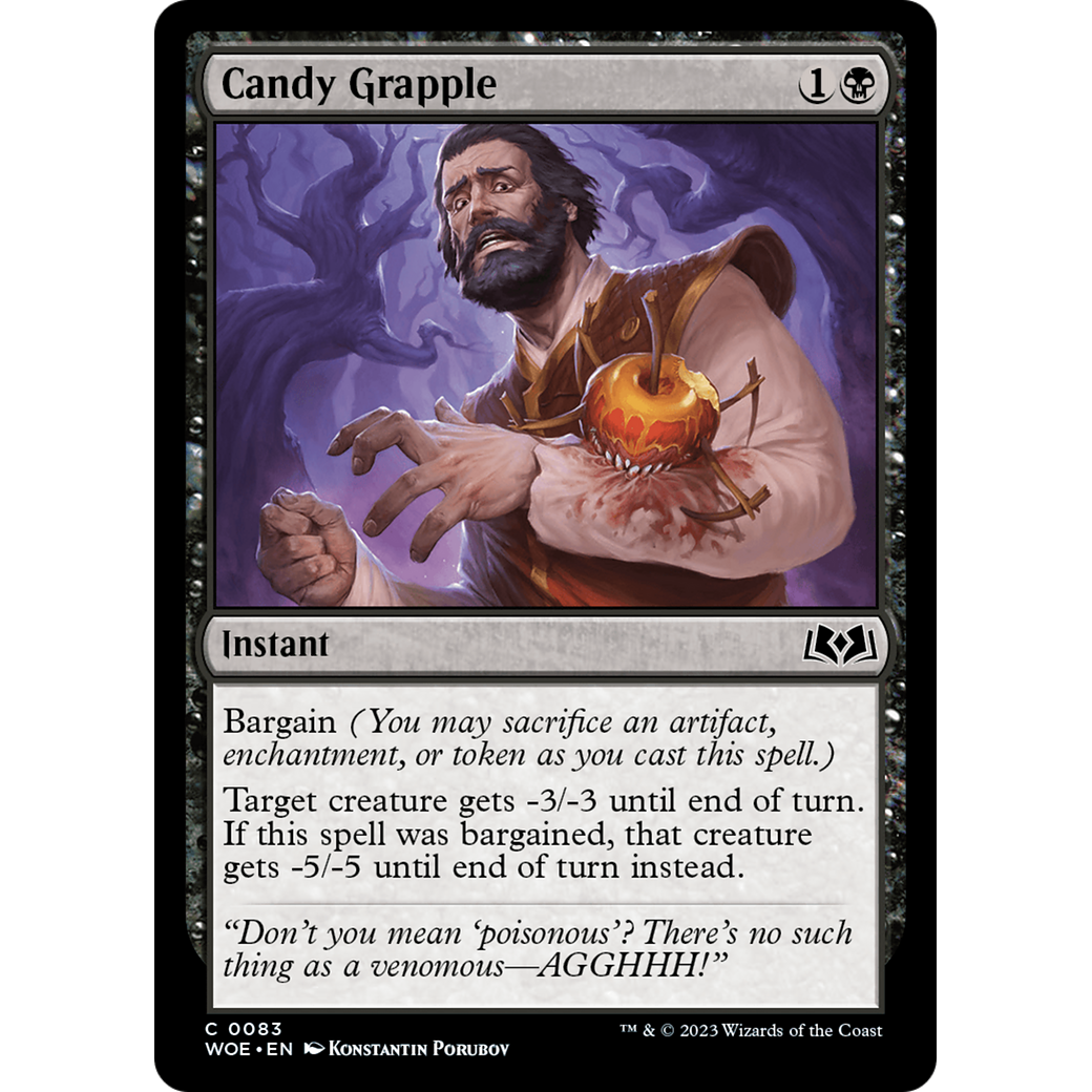 Candy Grapple (WOE-083) - Wilds of Eldraine Foil