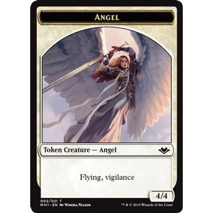 Angel Token (MH1-002) - Modern Horizons Foil