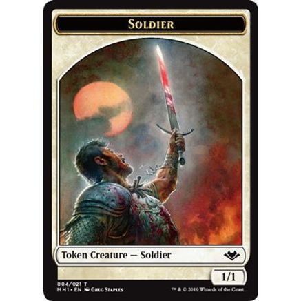 Soldier Token (MH1-004) - Modern Horizons Foil