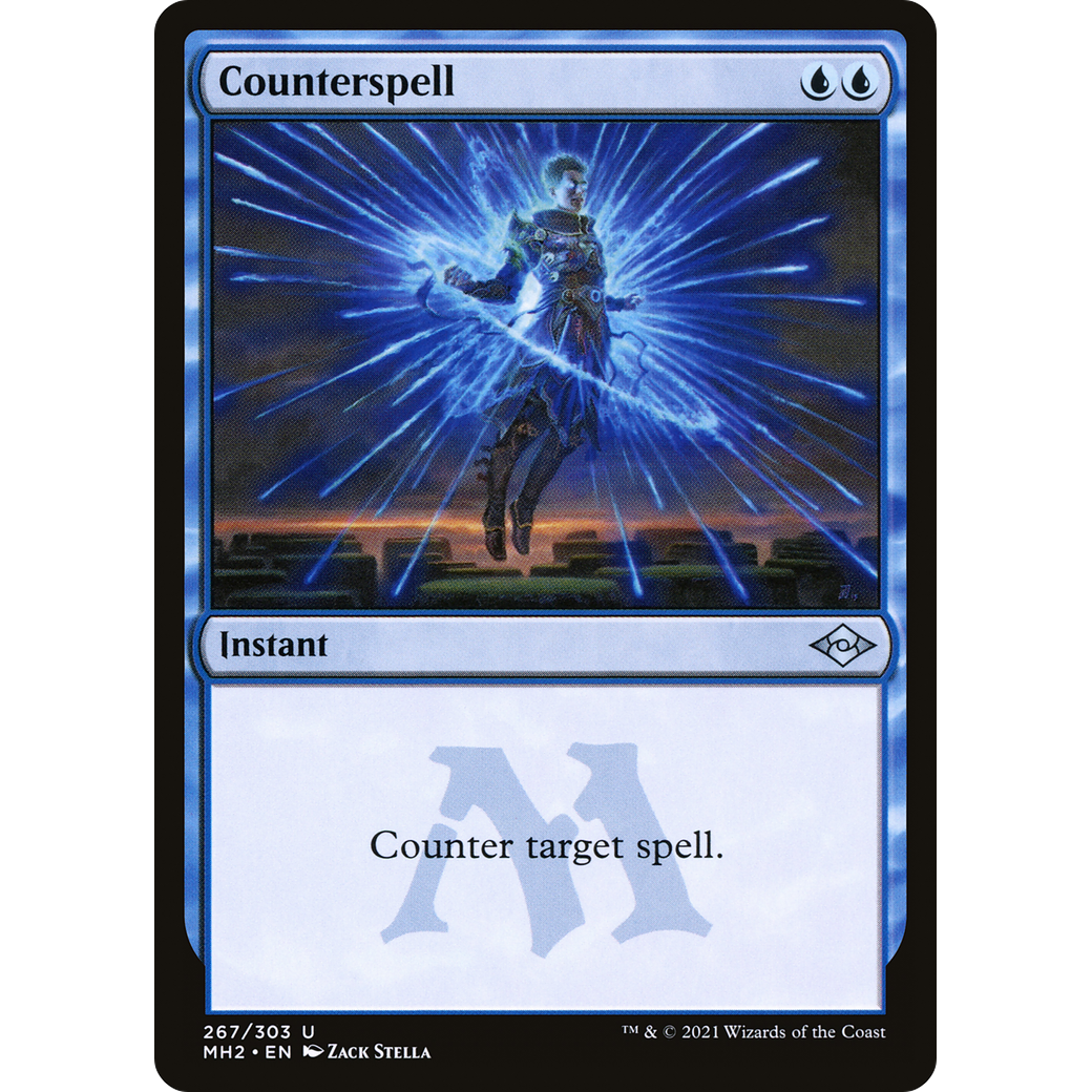 Counterspell (MH2-267) - Modern Horizons 2 Etched Foil